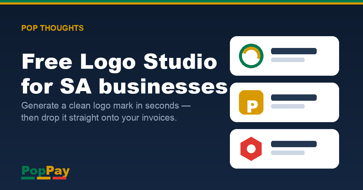 Free Logo Studio: Make a Logo for Your South African Business in Seconds