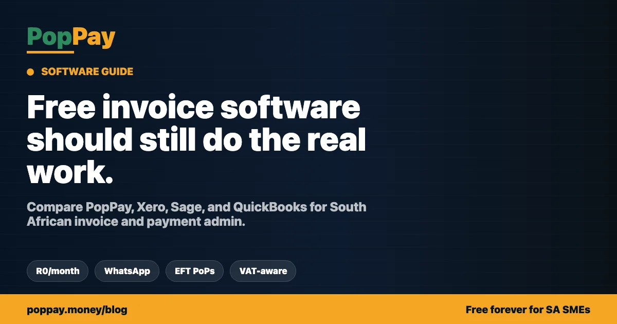 Free Invoice Software South Africa: 2026 Comparison