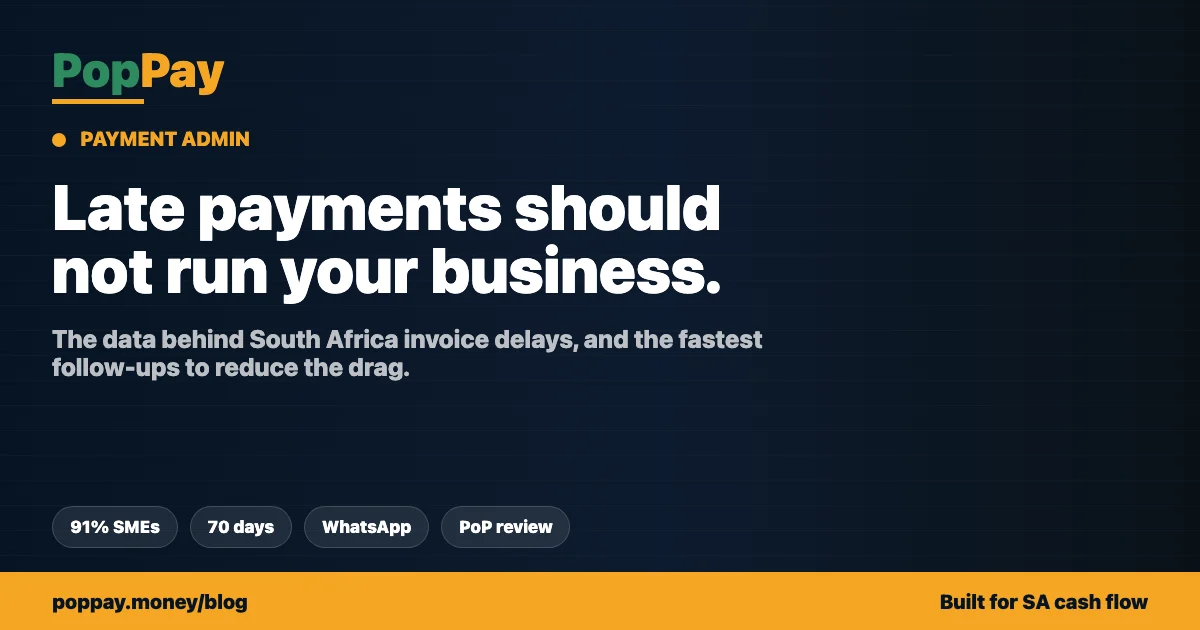 Late Payments South Africa: The R12.4B Invoice Crisis (2026 Data + Fixes)