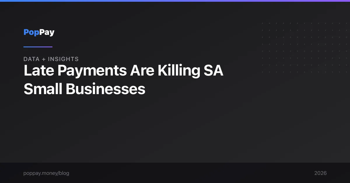 Late Payments South Africa: The R12.4B Invoice Crisis (2026 Data + Fixes)